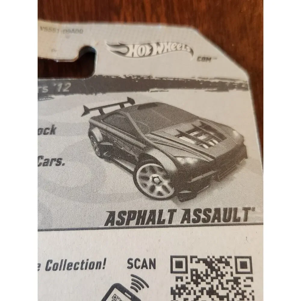 Hot Wheels Asphalt Assault HW Code Cars 2012 247/247 Teal Sealed
